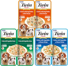 INABA Dog Twin Packs Chicken Vegetables Beef Recipe 2x40g - Zdjęcie nr 9