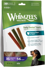 WHIMZEES Stix Pałeczka do zębów Gryzak dla psa XS 56szt. - Zdjęcie główne