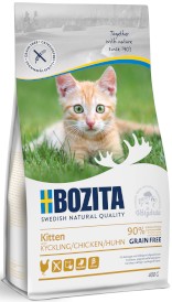 BOZITA  Kitten Chicken Kurczak bez zbóż dla kota 400g - Zdjęcie główne
