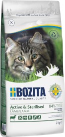 BOZITA Active / Sterilised Lamb Jagnięcina bez zbóż dla kota 2kg - Zdjęcie główne
