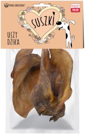 PAKA ZWIERZAKA Suszki Uszy dzika 2szt. - Zdjęcie główne