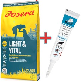 JOSERA LIGHT / VITAL Adult Karma Dietetyczna 12,5kg + Krople na KLESZCZE GRATIS !! - Zdjęcie główne