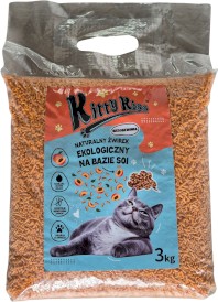 KITTY KISS Żwirek sojowy zbrylający Brzoskwinia 3kg - Zdjęcie główne