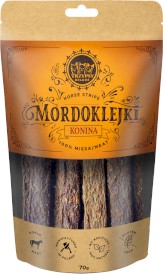 HAPPY SNACKY TRZYPSY Mordoklejki Konina 70g - Zdjęcie główne