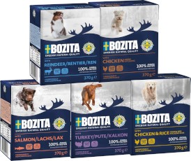 BOZITA Kawałki w galaretce z Indykiem bez zbóż dla psa Tetra Recart 370g - Zdjęcie nr 3