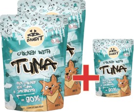 MR.BANDIT Chicken TUNA Kurczak Tuńczyk 2x380g +180g GRATIS! - Zdjęcie nr 5