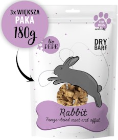 PAKA ZWIERZAKA Pepe Lio Rabbit Wątróbka Królika XL 180g - Zdjęcie główne