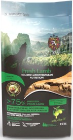 AMBROSIA Dog Adult Mediterranean Fresh Lamb Świeża Jagnięcina 1,5kg - Zdjęcie nr 2
