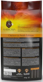 AMBROSIA Adult Dog Chicken / Fresh Salmon Kurczak i Świeży Łosoś 12kg - Zdjęcie nr 3