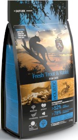 AMBROSIA Cat Senior / Adult Sterilized Light Fresh Trout / Rabbit Świeży Pstrąg i Królik 1,5kg - Zdjęcie główne
