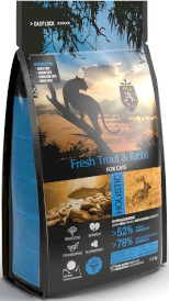 AMBROSIA Cat Senior / Adult Sterilized Light Fresh Trout / Rabbit Świeży Pstrąg i Królik 5kg - Zdjęcie główne