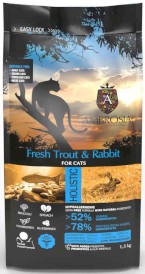 AMBROSIA Cat Senior / Adult Sterilized Light Fresh Trout / Rabbit Świeży Pstrąg i Królik 5kg - Zdjęcie nr 2