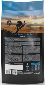 AMBROSIA Cat Senior / Adult Sterilized Light Fresh Trout / Rabbit Świeży Pstrąg i Królik 5kg - Zdjęcie nr 3