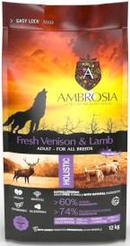 AMBROSIA Dog Adult Fresh Venison / Lamb Świeża Dziczyzna i Jagnięcina 2kg - Zdjęcie nr 2