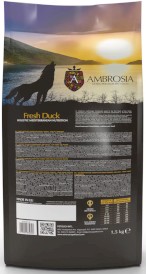 AMBROSIA Dog Adult Sensitive Mediterranean Fresh Duck Świeża Kaczka 1,5kg - Zdjęcie nr 3