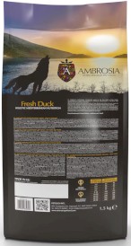 AMBROSIA Dog Adult Sensitive Mediterranean Fresh Duck Świeża Kaczka 5kg - Zdjęcie nr 3