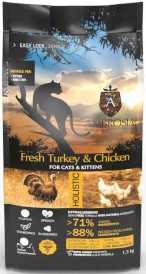 AMBROSIA Cat Kitten / Adult Fresh Turkey / Chicken Świeży Indyk i Kurczak 1,5kg - Zdjęcie nr 2