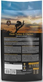 AMBROSIA Cat Kitten / Adult Fresh Turkey / Chicken Świeży Indyk i Kurczak 5kg - Zdjęcie nr 3