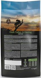AMBROSIA Cat Senior / Adult Sterilized Light Fresh Turkey / Herring Świeży Indyk i Śledź 1,5kg - Zdjęcie nr 3