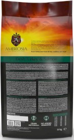 AMBROSIA Dog Senior Light Sterilized Fresh Turkey / Salmon Świeży Indyk i Łosoś 2kg - Zdjęcie nr 3