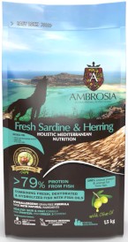 AMBROSIA Dog Puppy Mediterranean Fresh Sardine / Herring Świeże Ryby 5kg - Zdjęcie nr 2