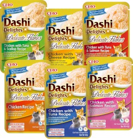 INABA Cat Dashi Delights Kawałki Kurczaka z Serem w galaretce 40g - Zdjęcie nr 7