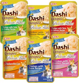 INABA Cat Dashi Delights Kawałki Kurczaka z Tuńczykiem w galaretce 40g - Zdjęcie nr 7