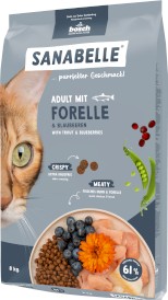 BOSCH Sanabelle Adult Trout / Blueberries Pstrąg z Borówką 8kg - Zdjęcie nr 4