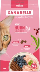 BOSCH Sanabelle Adult Chicken / Blueberries Kurczak z Borówką 2kg - Zdjęcie nr 3
