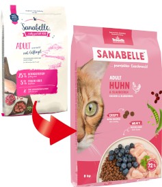 BOSCH Sanabelle Adult Chicken / Blueberries Kurczak z Borówką 8kg - Zdjęcie nr 2