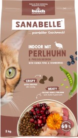 BOSCH Sanabelle INDOOR Guinea Fowl / Cranberries Perliczka z Żurawiną 2kg - Zdjęcie nr 3