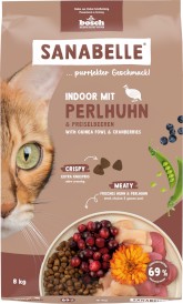 BOSCH Sanabelle INDOOR Guinea Fowl / Cranberries Perliczka z Żurawiną 8kg - Zdjęcie nr 3