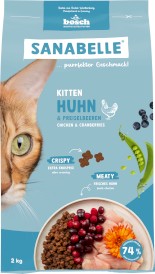 BOSCH Sanabelle Kitten Chicken / Cranberries Kurczak z Żurawiną 2kg - Zdjęcie nr 3