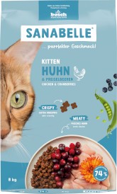 BOSCH Sanabelle Kitten Chicken / Cranberries Kurczak z Żurawiną 8kg - Zdjęcie nr 3