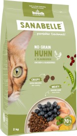 BOSCH Sanabelle NO GRAIN Chicken / Blueberries Kurczak z Borówką bez zbóż 2kg - Zdjęcie główne