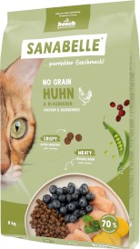BOSCH Sanabelle NO GRAIN Chicken / Blueberries Kurczak z Borówką bez zbóż 8kg - Zdjęcie nr 4