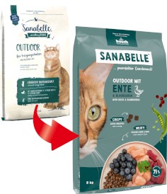 BOSCH Sanabelle OUTDOOR Duck / Blueberries Kaczka z Borówką 400g - Zdjęcie nr 2