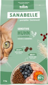 BOSCH Sanabelle Sensitive Chicken / Blueberries Kurczak z Borówką 2kg - Zdjęcie nr 4