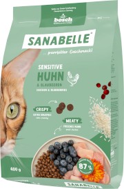 BOSCH Sanabelle Sensitive Chicken / Blueberries Kurczak z Borówką 400g - Zdjęcie nr 5