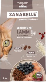 BOSCH Sanabelle Sensitive Lamb / Blueberries Jagnięcina z Borówką 2kg - Zdjęcie nr 3