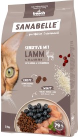 BOSCH Sanabelle Sensitive Lamb / Blueberries Jagnięcina z Borówką 2kg - Zdjęcie nr 4
