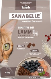 BOSCH Sanabelle Sensitive Lamb / Blueberries Jagnięcina z Borówką 400g - Zdjęcie nr 3