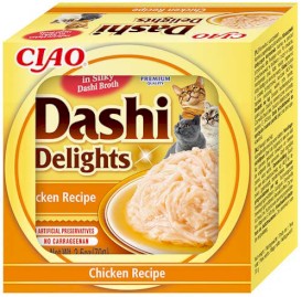 INABA Cat Dashi Delights Kawałki Kurczaka w bulionie 70g - Zdjęcie nr 2