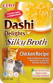 INABA Cat Dashi Delights Kawałki Kurczaka w bulionie 40g - Zdjęcie główne