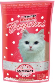 Super BENEK Crystal Compact Żwirek silikonowy 4x3,8l - Zdjęcie nr 2