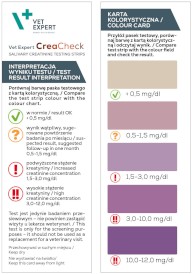 VET EXPERT CreaCheck Test do kontroli kreatyniny u psa i kota - Zdjęcie nr 4