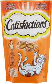 CATISFACTIONS Dreamies Chicken Przysmak z Kurczakiem dla kota 6x60g - Zdjęcie nr 2