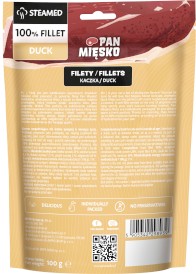 PAN MIĘSKO Filety Kaczka dla kota 100g - Zdjęcie nr 2