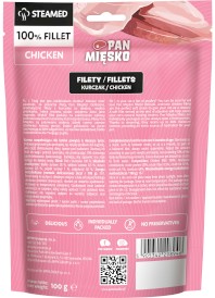 PAN MIĘSKO Filety Kurczak dla kota 100g - Zdjęcie nr 2