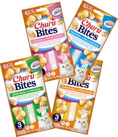 INABA Cat Churu Bites Chicken Tuna Salmon Łosoś 3x10g - Zdjęcie nr 4